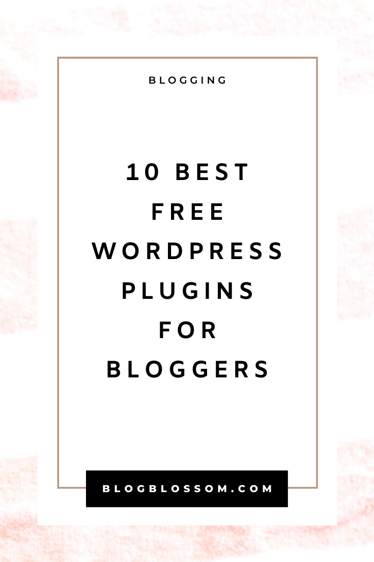 If you're not sure which basic plugins you need to help you build a profitable blog as a newbie blogger, here are the 10 best free plugins for WordPress you'll want to make sure you install when you start your blog. | start a blog | wordpress plugins #bloggingforbeginners #affiliatemarketing #bloggingtools #plugins #wordpress #seo #bloggingtips #blogging