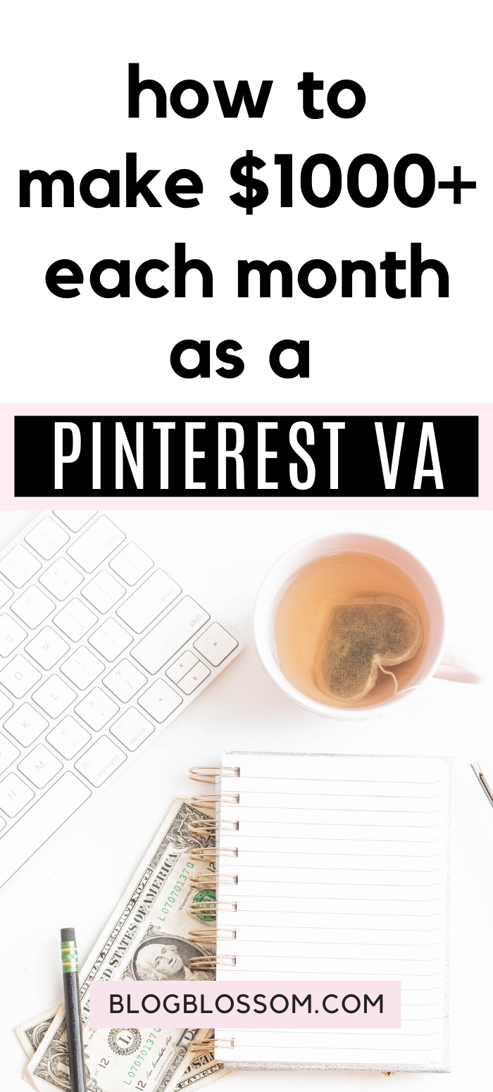 Do you love Pinterest and would love to start a side hustle doing something that you love? Learn how to become a freelance Pinterest virtual assistant in this post. | pinterest va | va | earn extra money | start a business | solopreneur | make extra cash #sidehustle #entrepreneur #girlboss #businesstips #beyourownboss #workfromhome #workfromhomejobs #makemoneyonline
