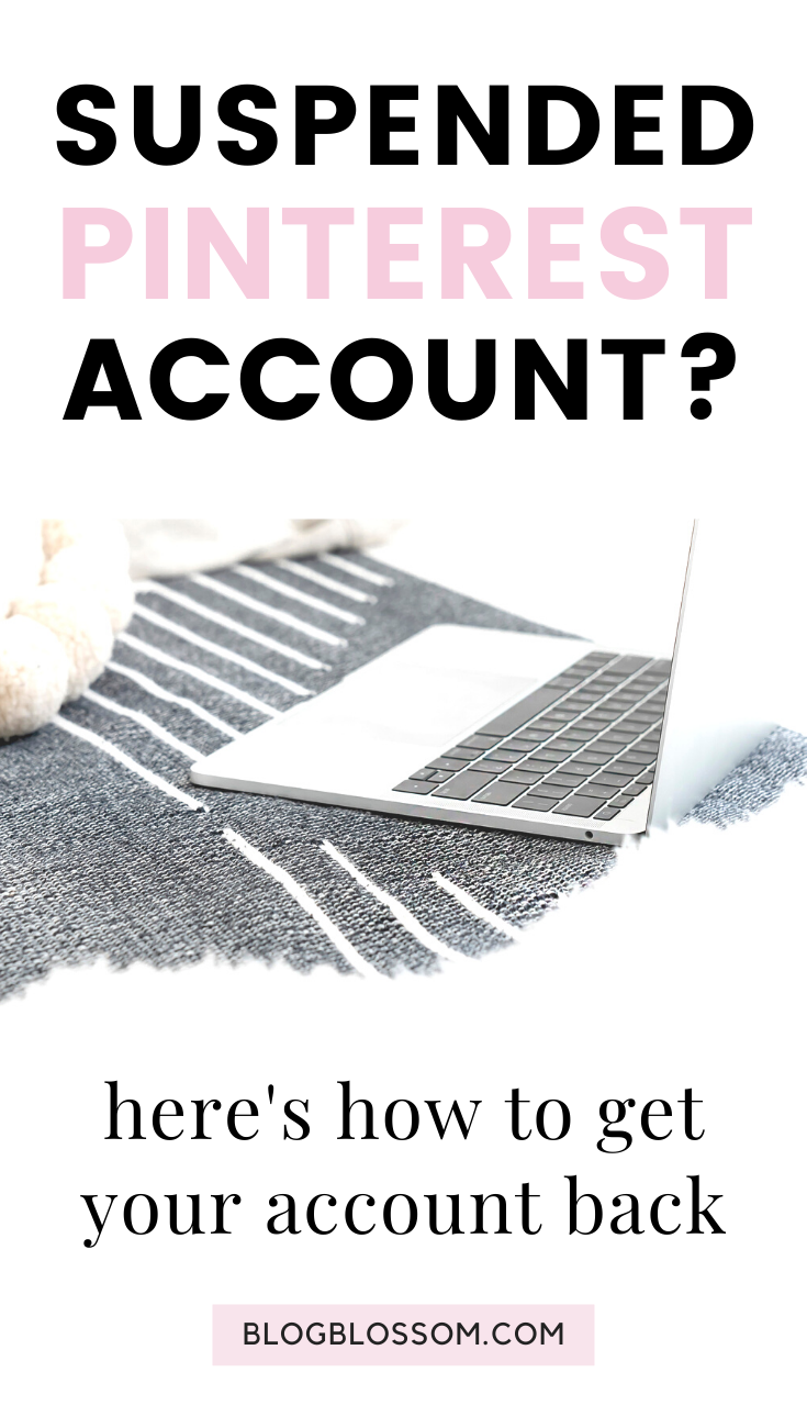 If you need help recovering your Pinterest account, here is how to get out and stay out of Pinterest jail when your account has been blocked. | pinterest tips | pinterest marketing | blogging tips | blog tips | grow your blog traffic | grow your blog with pinterest | reactivate your suspended pinterest account | pinterest account blocked