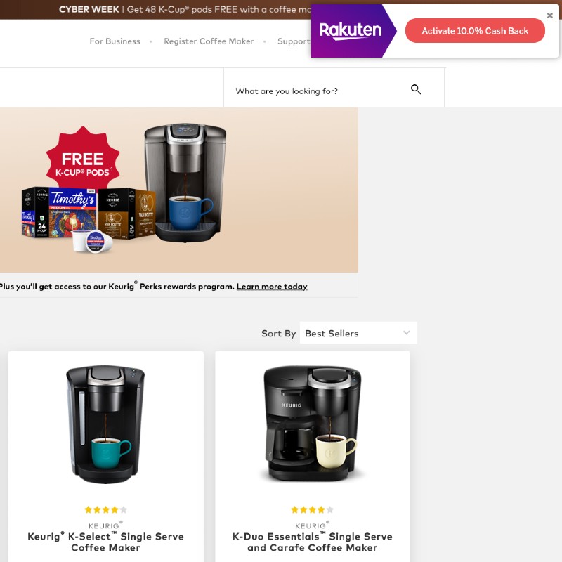 rakuten chrome browser pop-up