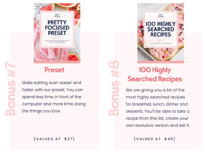 pretty focused course - bonus 7-8