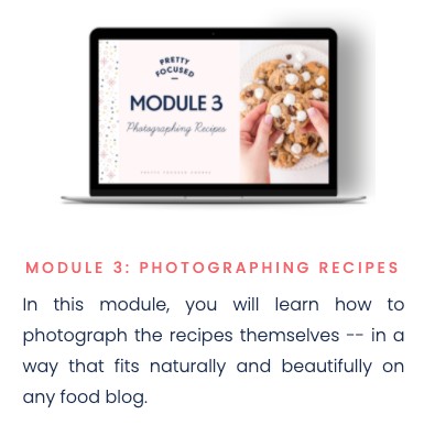 pretty focused course - module 3