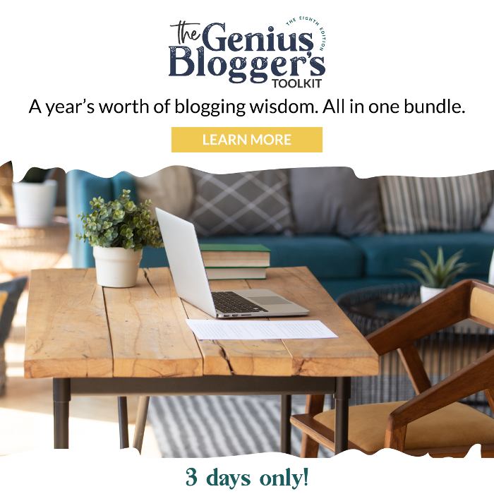 genius blogger's toolkit 2022 flash sale